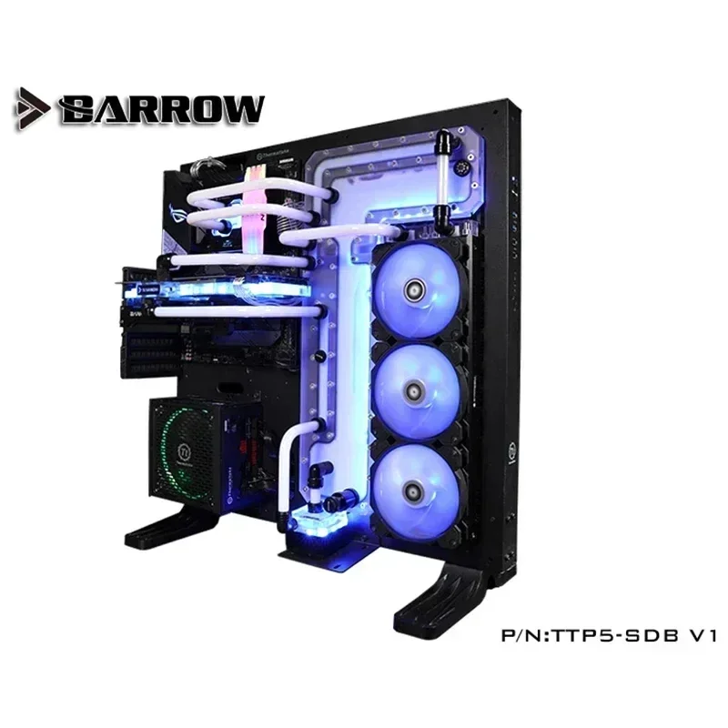 Резервуар для воды Barrow Waterway Board Резервуар для воды для ПК TT Core P5 Корпус системы водяного охлаждения Конструкция 5 В ARGB
Резервуар для воды Barrow Waterway Board Резервуар для воды для ПК TT Core P5 Корпус системы водяного охлаждения Конструкция 5 В ARGB