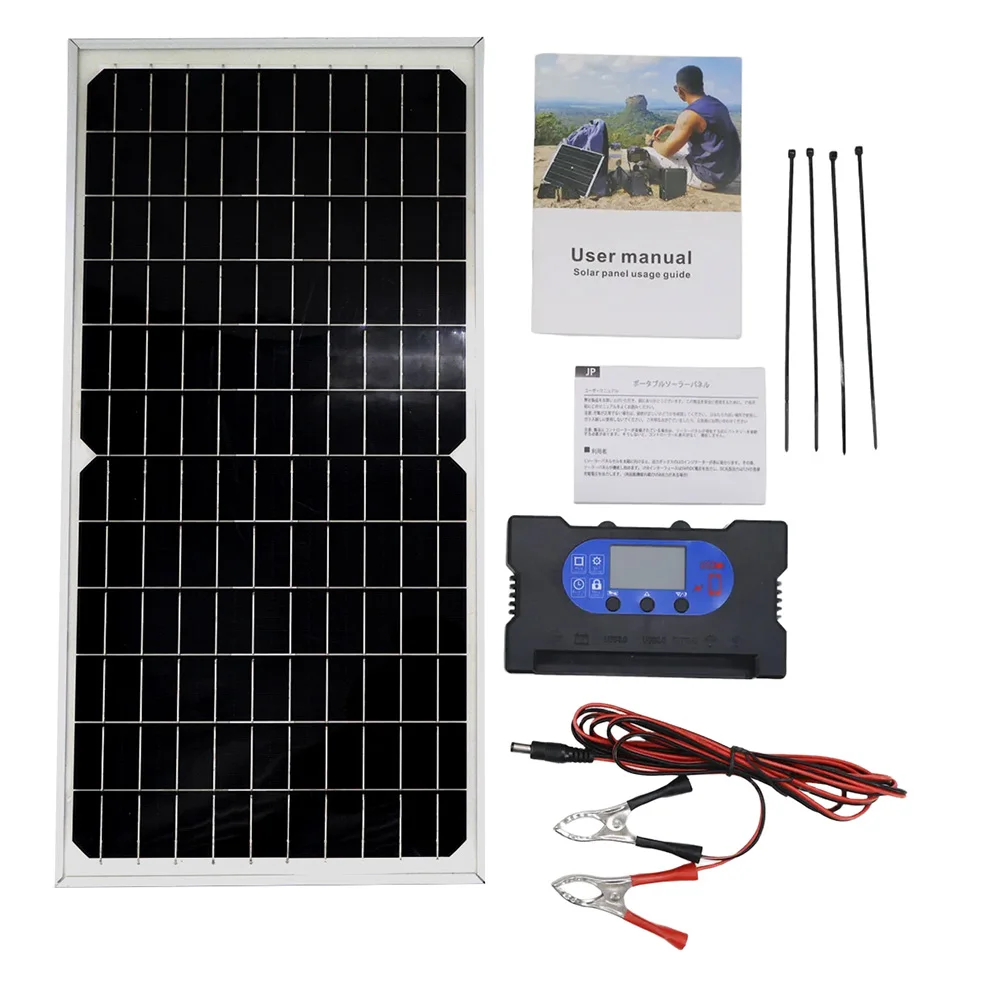 17W Monocrystalline Solar Panel with 5V 12V 18V Outputs for Efficient Battery Charging and Drive Controller Systems
17W Monocrystalline Solar Panel with 5V 12V 18V Outputs for Efficient Battery Charging and Drive Controller Systems