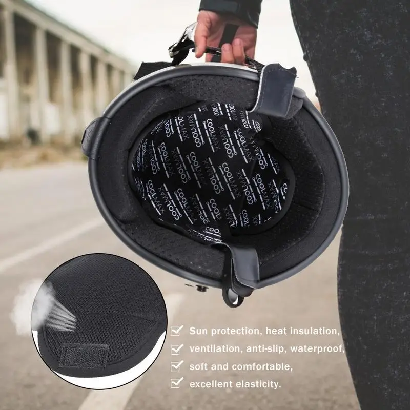 NEW 1pcs Breathable Motorcycle Helmet Insert Liner Cap Cushion Pad Quick-drying Sweat Wicking Helmet Insulation Lining Pad
NEW 1pcs Breathable Motorcycle Helmet Insert Liner Cap Cushion Pad Quick-drying Sweat Wicking Helmet Insulation Lining Pad