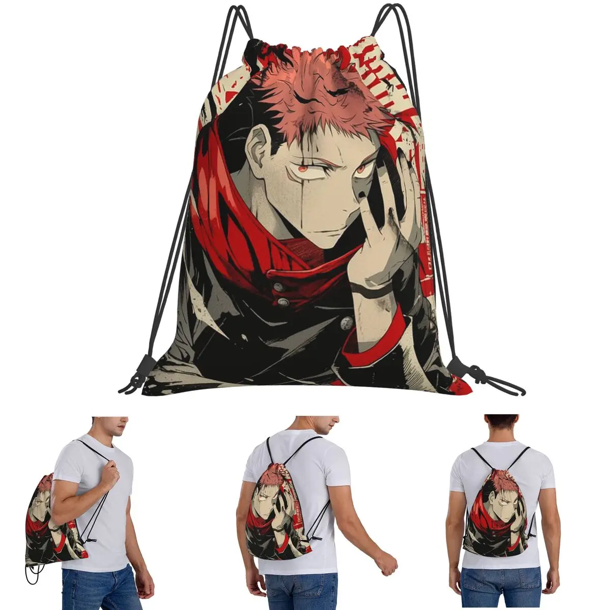 Ryomen Sukuna JJK Anime Jujutsu Kaisen Backpacks Fashion Drawstring Bags Storage Bag Book Bags for Travel School
Ryomen Sukuna JJK Anime Jujutsu Kaisen Backpacks Fashion Drawstring Bags Storage Bag Book Bags for Travel School