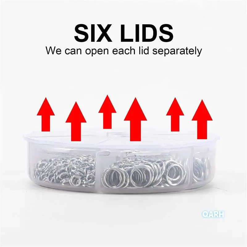 2780Pcs O Ring Connectors Metal Open Jump Rings Set Metal Jump Rings For Jewelry Making Connectors,Silver
2780Pcs O Ring Connectors Metal Open Jump Rings Set Metal Jump Rings For Jewelry Making Connectors,Silver