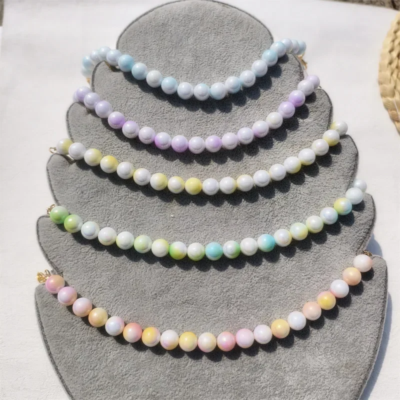 Cute Fashion Colored Jelly Pet Pearl Collar for Dog Cat with Handmade Necklace Decoration Accessories Pet Supplies
Cute Fashion Colored Jelly Pet Pearl Collar for Dog Cat with Handmade Necklace Decoration Accessories Pet Supplies