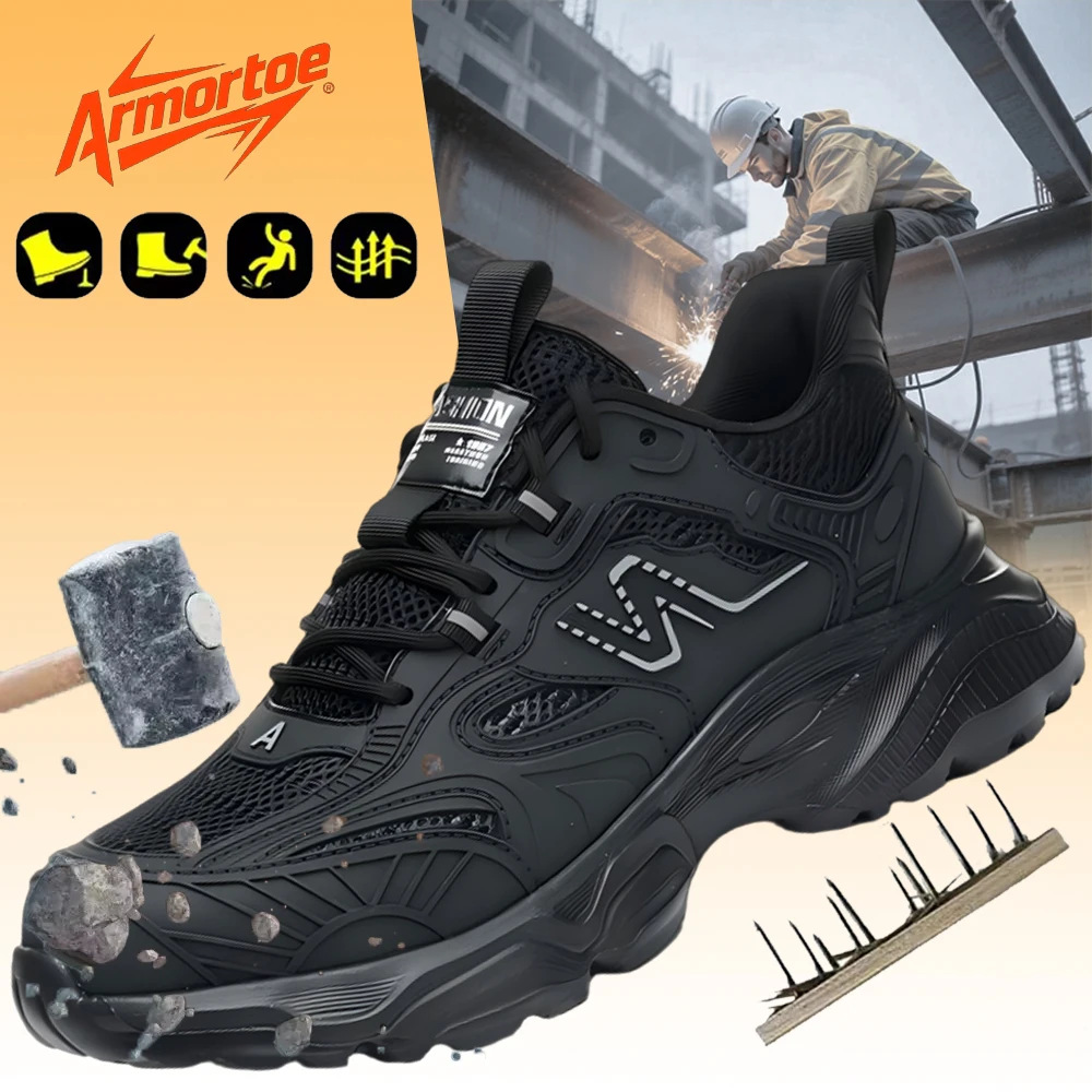 ArmorToe New Metro Safety Shoes Comp Toe Puncture Proof Insulated LightGrip Tech Abrasion Resistant Urban Electrician #Armor3012
ArmorToe New Metro Safety Shoes Comp Toe Puncture Proof Insulated LightGrip Tech Abrasion Resistant Urban Electrician #Armor3012