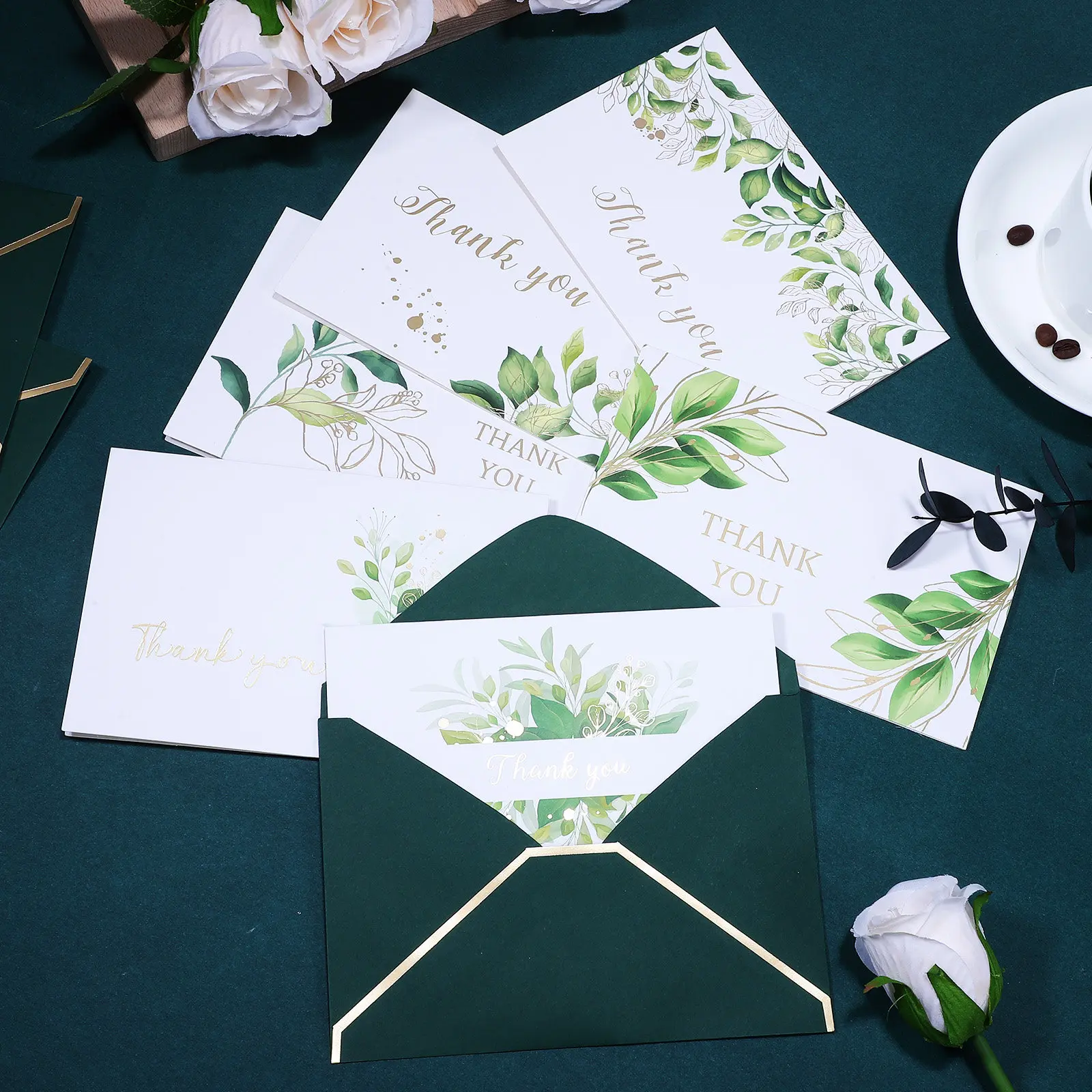 36Pcs Teacher Thank You Cards Paper Greeting Cards with Envelopes Versatile for Teachers Day Mothers Day Festival Blessing
36Pcs Teacher Thank You Cards Paper Greeting Cards with Envelopes Versatile for Teachers Day Mothers Day Festival Blessing