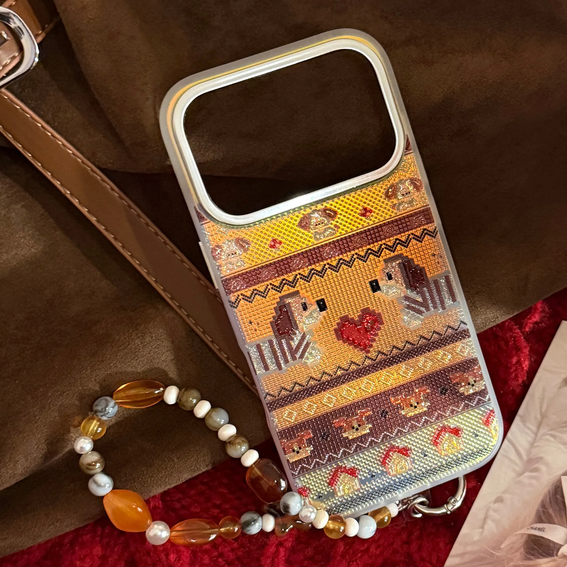 Korean Cartoon Puppy Pattern Glitter Plating Phone Case For iPhone 17 16 15 14 13 12 Pro Max With Chain Shockproof Hard Cover
Korean Cartoon Puppy Pattern Glitter Plating Phone Case For iPhone 17 16 15 14 13 12 Pro Max With Chain Shockproof Hard Cover
