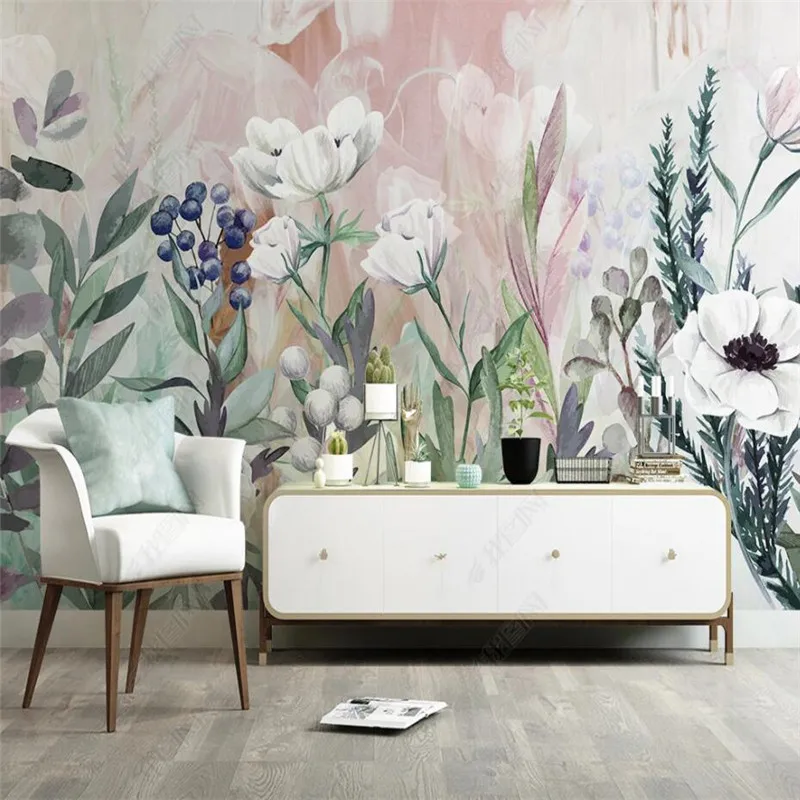 Custom Size Hand-paint Nordic Plants Flowers 3D Photo Wall Paper Pastoral Home Decor Mural Bedroom Decor Wallpaper
Custom Size Hand-paint Nordic Plants Flowers 3D Photo Wall Paper Pastoral Home Decor Mural Bedroom Decor Wallpaper