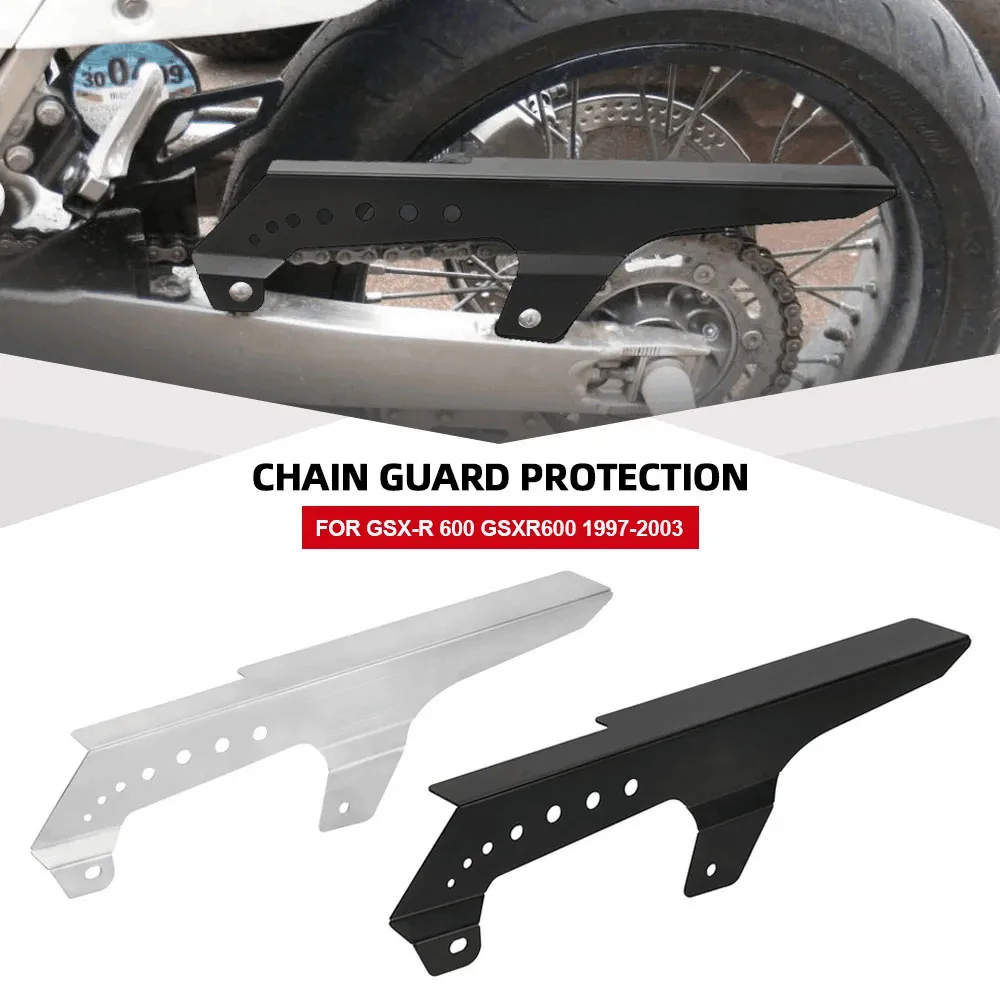 For Suzuki GSX-R 600 GSXR600 1997-1998-1999-2000-2001-2002-2003 k1 K2 K3 Motorcycle Rear Chain Cover Sprocket Chain Belt Guard
For Suzuki GSX-R 600 GSXR600 1997-1998-1999-2000-2001-2002-2003 k1 K2 K3 Motorcycle Rear Chain Cover Sprocket Chain Belt Guard