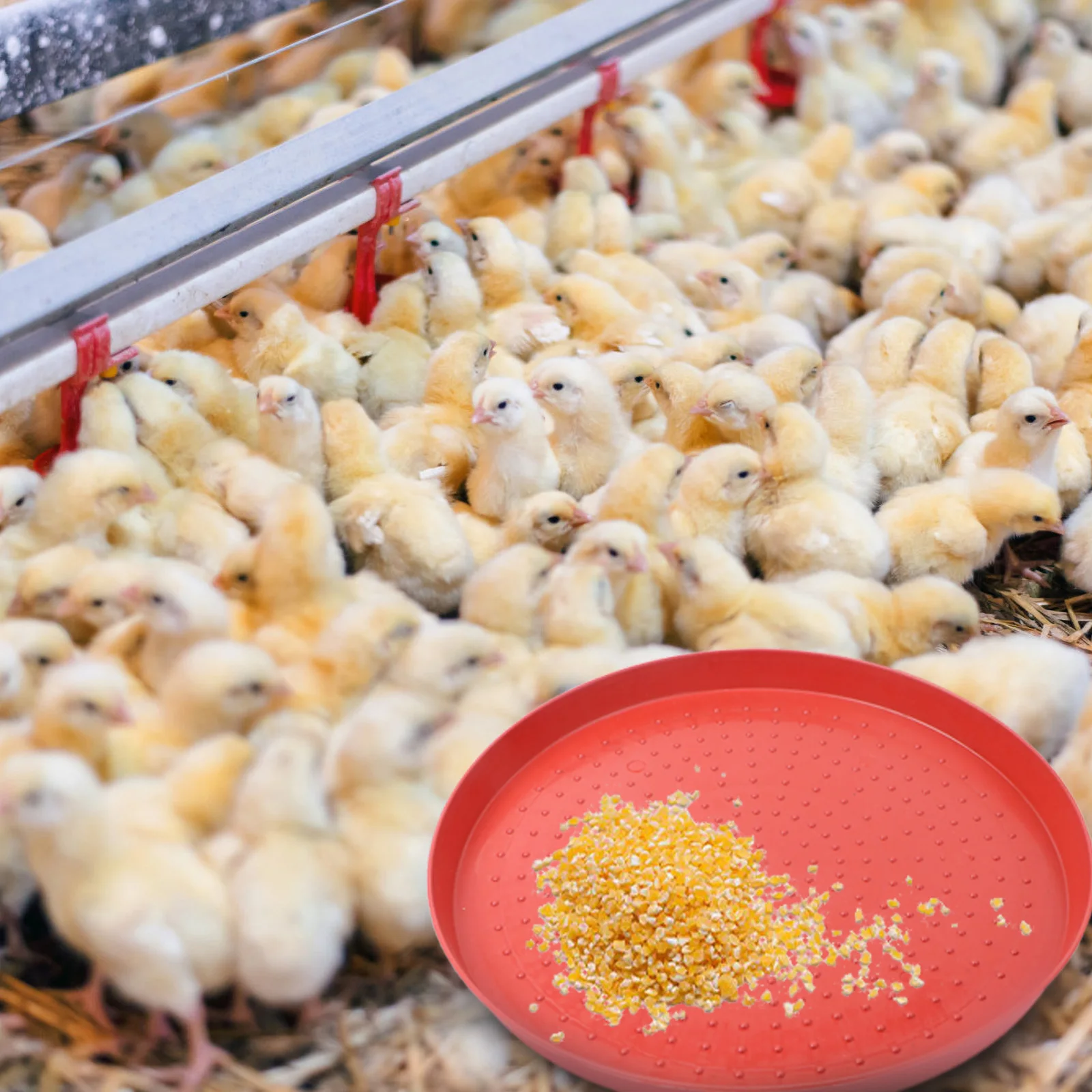 3 Pcs Chicken Starter Plate Feeder Food Pan Fodder Trays Poultry Supplies Plastic Serving
3 Pcs Chicken Starter Plate Feeder Food Pan Fodder Trays Poultry Supplies Plastic Serving