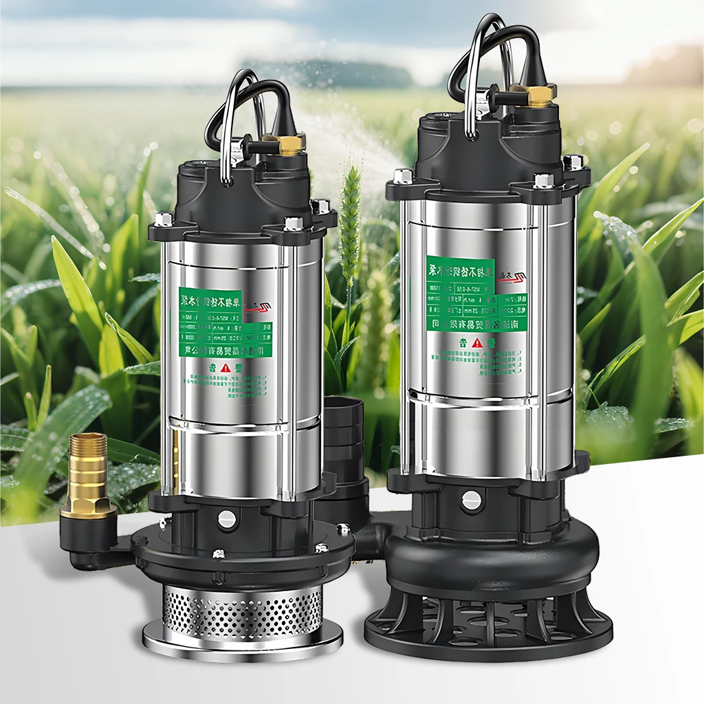 Портативный насос из нержавеющей стали, погружной насос, сельскохозяйственный насос, садовые инструменты, дренажный ирригационный самовсасывающий канализационный насос 
Портативный насос из нержавеющей стали, погружной насос, сельскохозяйственный насос, садовые инструменты, дренажный ирригационный самовсасывающий канализационный насос