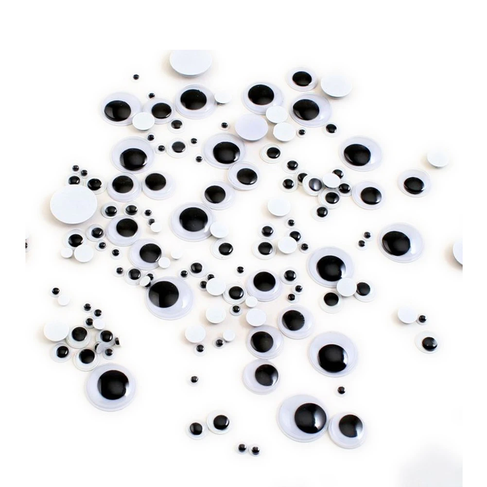 100pcs Self Adhesive Eyes Black White Plastic 1 5cm Diameter Toys Eyes Craft Projects Storage Box
100pcs Self Adhesive Eyes Black White Plastic 1 5cm Diameter Toys Eyes Craft Projects Storage Box