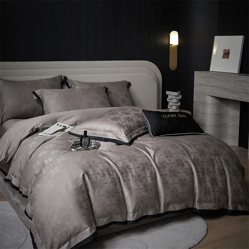 100% хлопок, жаккардовая вышивка, мягкий шелковистый роскошный комплект постельного белья Queen King Size, пододеяльник, простыня/простыня, наволочка, 4 шт.
100% хлопок, жаккардовая вышивка, мягкий шелковистый роскошный комплект постельного белья Queen King Size, пододеяльник, простыня/простыня, наволочка, 4 шт.