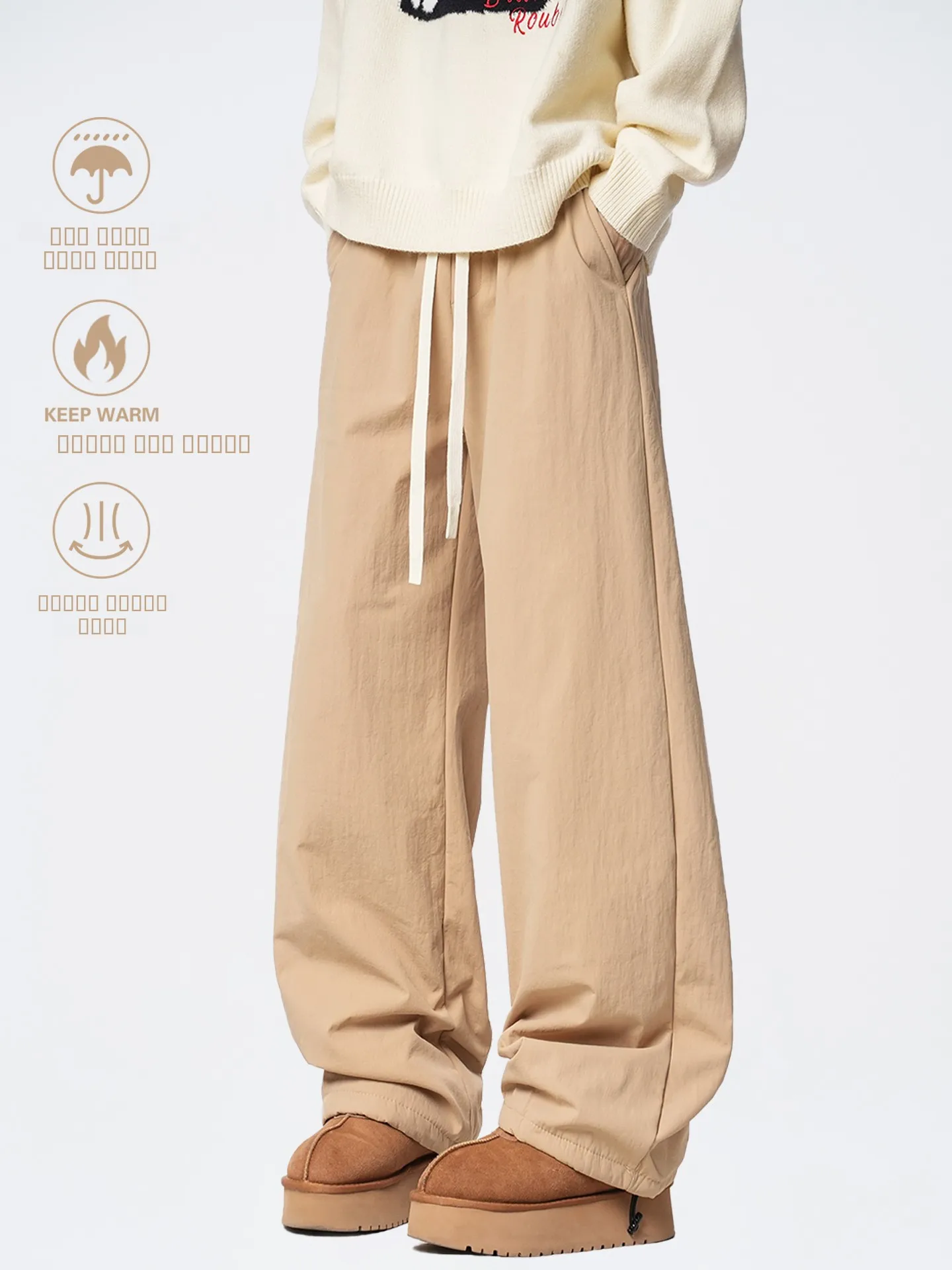 Утепленные арктические флисовые повседневные брюки для мужчин и женщин, ветрозащитные, водонепроницаемые рабочие брюки для активного отдыха, теплые, для температур ниже нуля
Утепленные арктические флисовые повседневные брюки для мужчин и женщин, ветрозащитные, водонепроницаемые рабочие брюки для активного отдыха, теплые, для температур ниже нуля