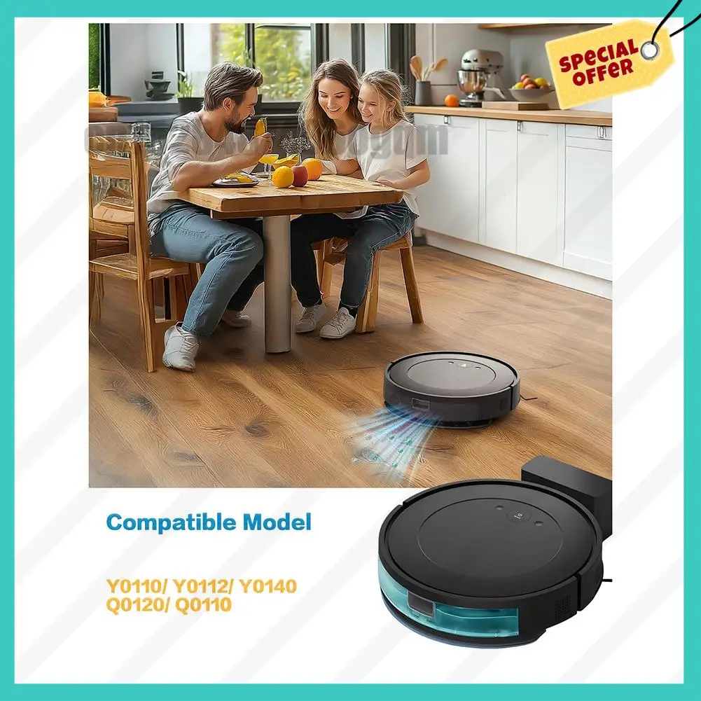 -ABJZ для Irobot Roomba Combo Essential основная боковая щетка из высококачественных материалов
-ABJZ для Irobot Roomba Combo Essential основная боковая щетка из высококачественных материалов