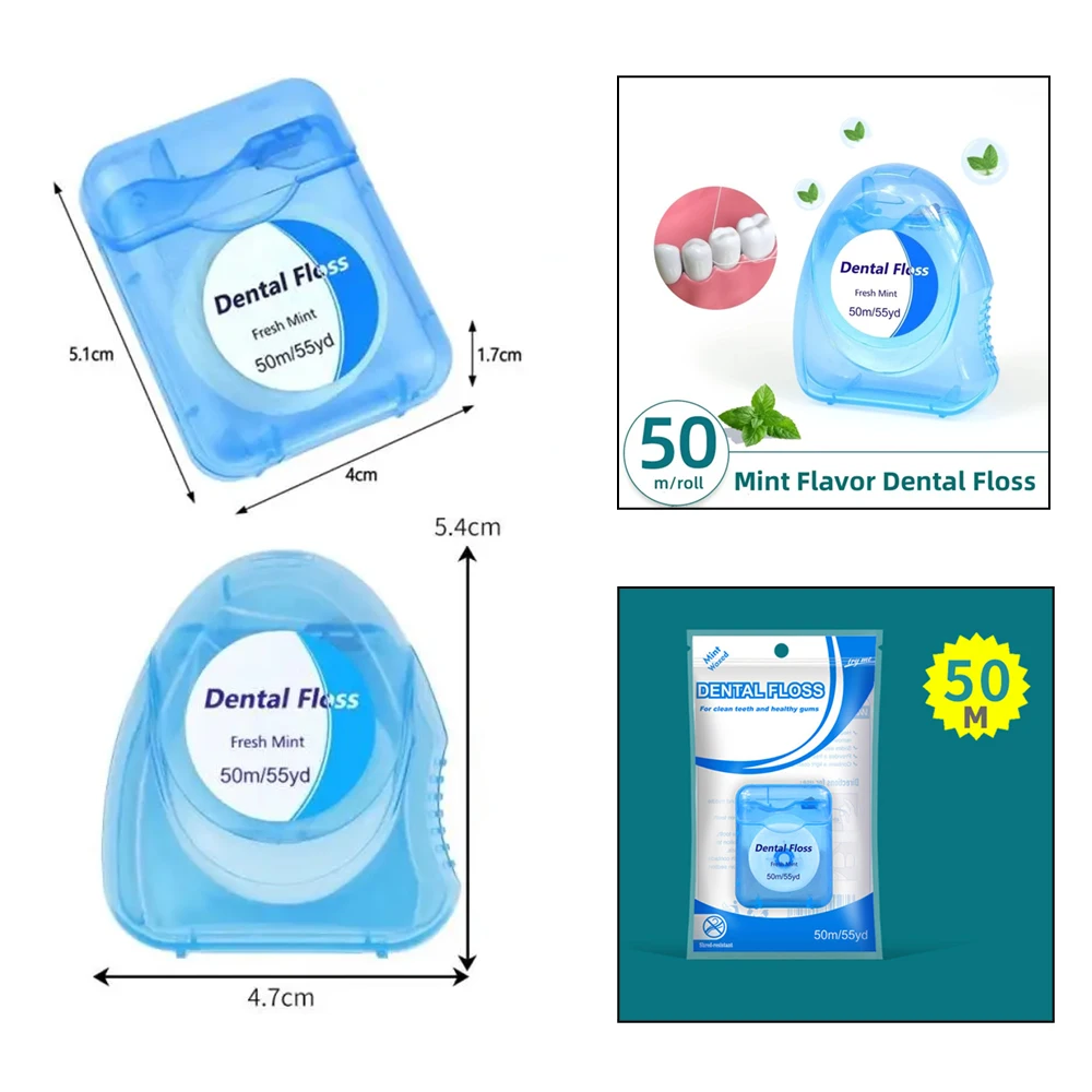 Premium Mint Floss Effective Teeth Cleaning Protects Gums Resists Shredding Ideal for Tight Spaces & Braces
Premium Mint Floss Effective Teeth Cleaning Protects Gums Resists Shredding Ideal for Tight Spaces & Braces