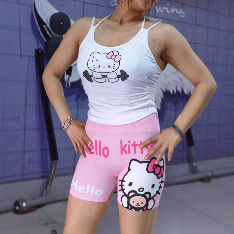 Hello Kitty аниме мультфильм бег фитнес короткие штаны жилет волейбол байкерские шорты для тренировок для женщин спортивные шорты для спортзала и йоги
Hello Kitty аниме мультфильм бег фитнес короткие штаны жилет волейбол байкерские шорты для тренировок для женщин спортивные шорты для спортзала и йоги