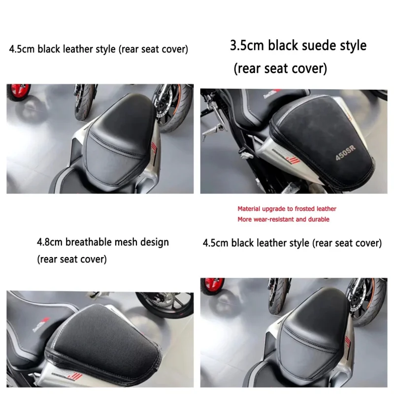 Customized Thickened Sponge Seat Cushion Cover For Motorcycle Modification FOR CFMOTO 450SR SR450 450 SR NK 450NK NK450
Customized Thickened Sponge Seat Cushion Cover For Motorcycle Modification FOR CFMOTO 450SR SR450 450 SR NK 450NK NK450
