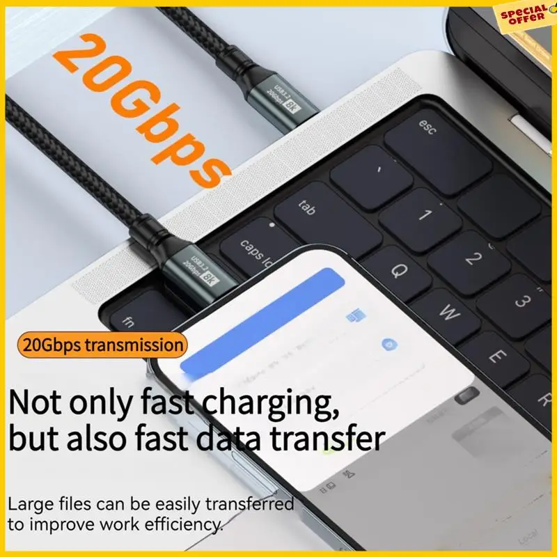 A25P For Iphone15 Ipad Pro USB3.2 20Gbps Full Function 100W Fast Charge Convenient Portable 8K Casting Cable,3Meters Easy To Use
A25P For Iphone15 Ipad Pro USB3.2 20Gbps Full Function 100W Fast Charge Convenient Portable 8K Casting Cable,3Meters Easy To Use