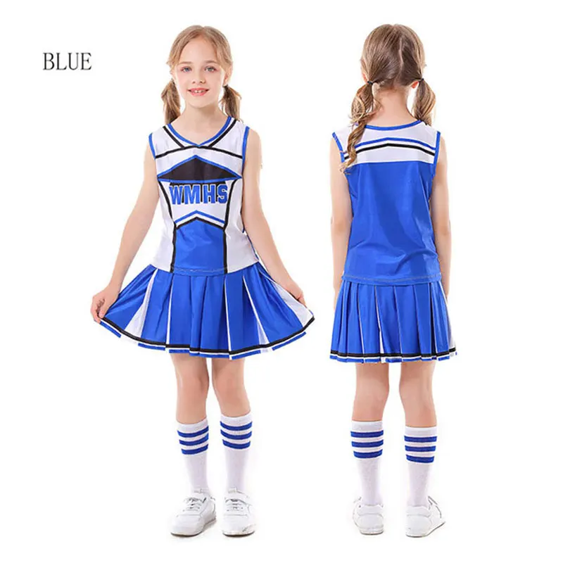 Girls Adult Tank Top Cheerleader Skirt Suit Letter Printed Slim Dresses Fancy Sportswear Holiday Cosplay Groupway Suit Red White
Girls Adult Tank Top Cheerleader Skirt Suit Letter Printed Slim Dresses Fancy Sportswear Holiday Cosplay Groupway Suit Red White