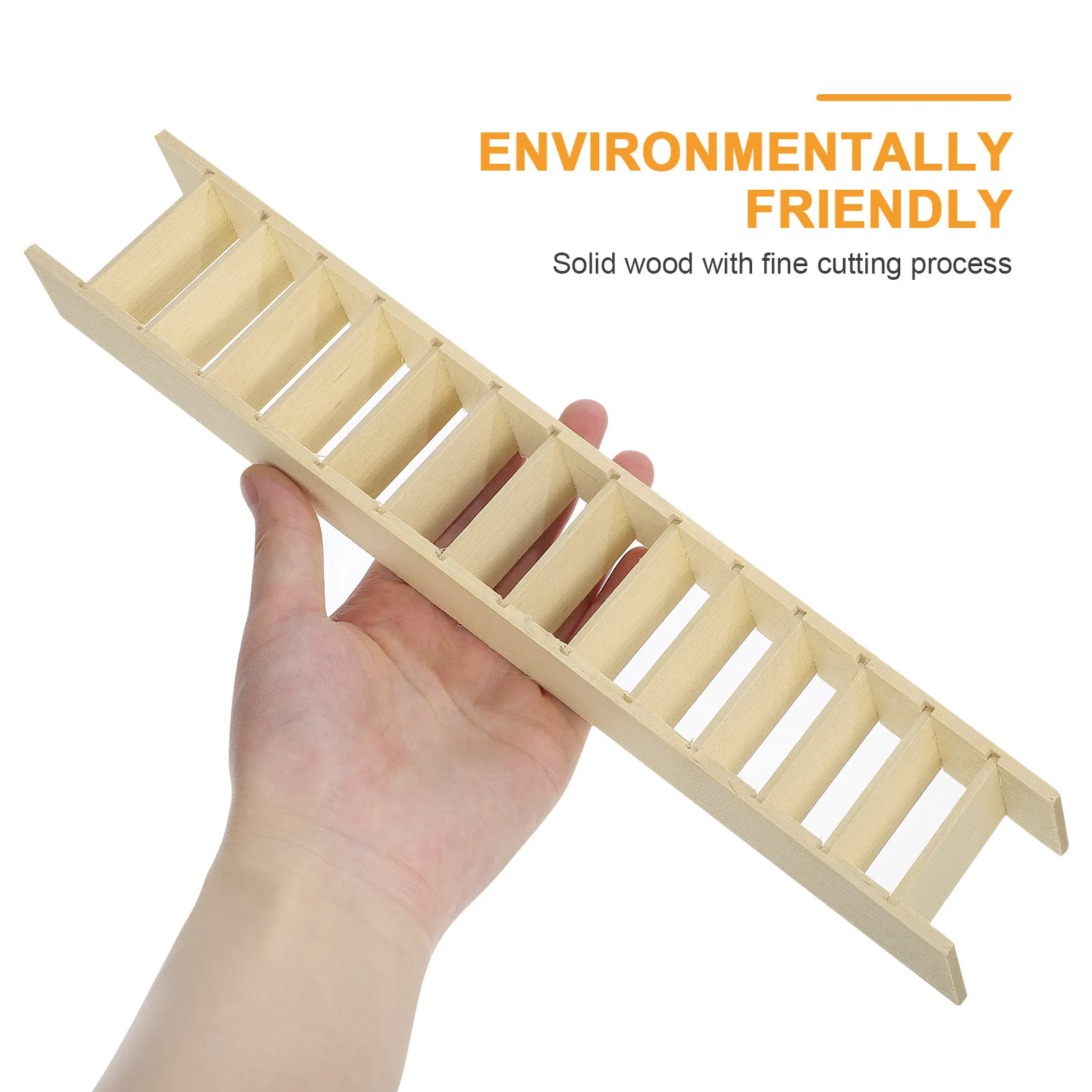 Miniature Wooden Ladder Mini House Furniture Compact Size Decorative Ladder for DIY Miniatures Accessories Crafts and Garden
Miniature Wooden Ladder Mini House Furniture Compact Size Decorative Ladder for DIY Miniatures Accessories Crafts and Garden