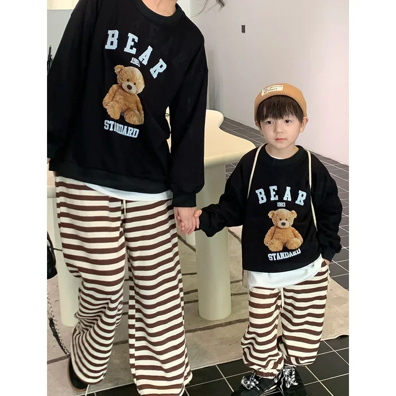 Mother and Daughter Son Matching Clothes Pant 2024 New Mom and Baby Girl Boy Same Clothing Fashion Parent-child Autumn Troussers
Mother and Daughter Son Matching Clothes Pant 2024 New Mom and Baby Girl Boy Same Clothing Fashion Parent-child Autumn Troussers