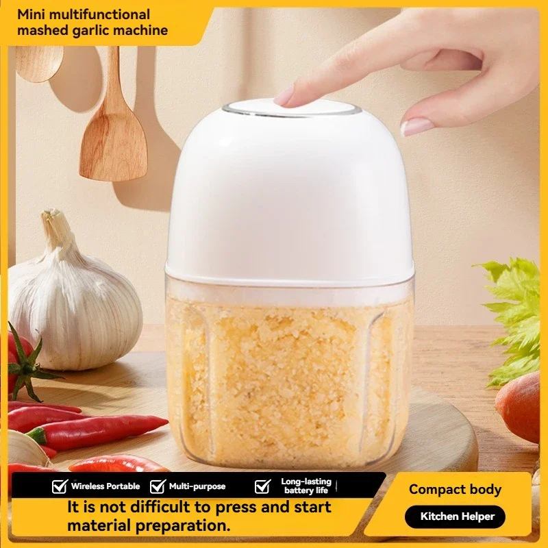 Multi Functional Mini USB Cordless Garlic Vegetable Electric Food Chopper Blender
Multi Functional Mini USB Cordless Garlic Vegetable Electric Food Chopper Blender