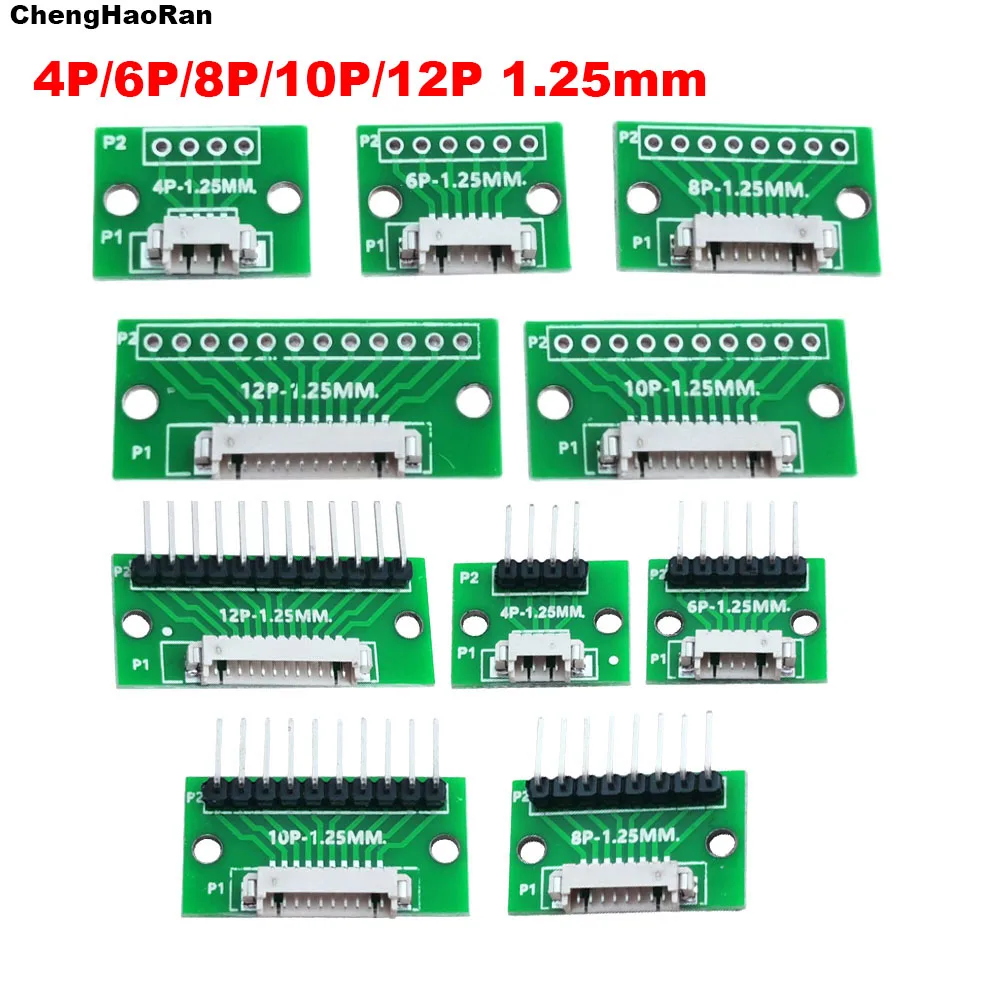 1/2/5/10pcs 1.25MM pitch 4/6/8/10/12 FPC/FFC Adapter Connector 1.25 to 2.54 Circuit Board Horizontal Terminal Socket Test Board
1/2/5/10pcs 1.25MM pitch 4/6/8/10/12 FPC/FFC Adapter Connector 1.25 to 2.54 Circuit Board Horizontal Terminal Socket Test Board