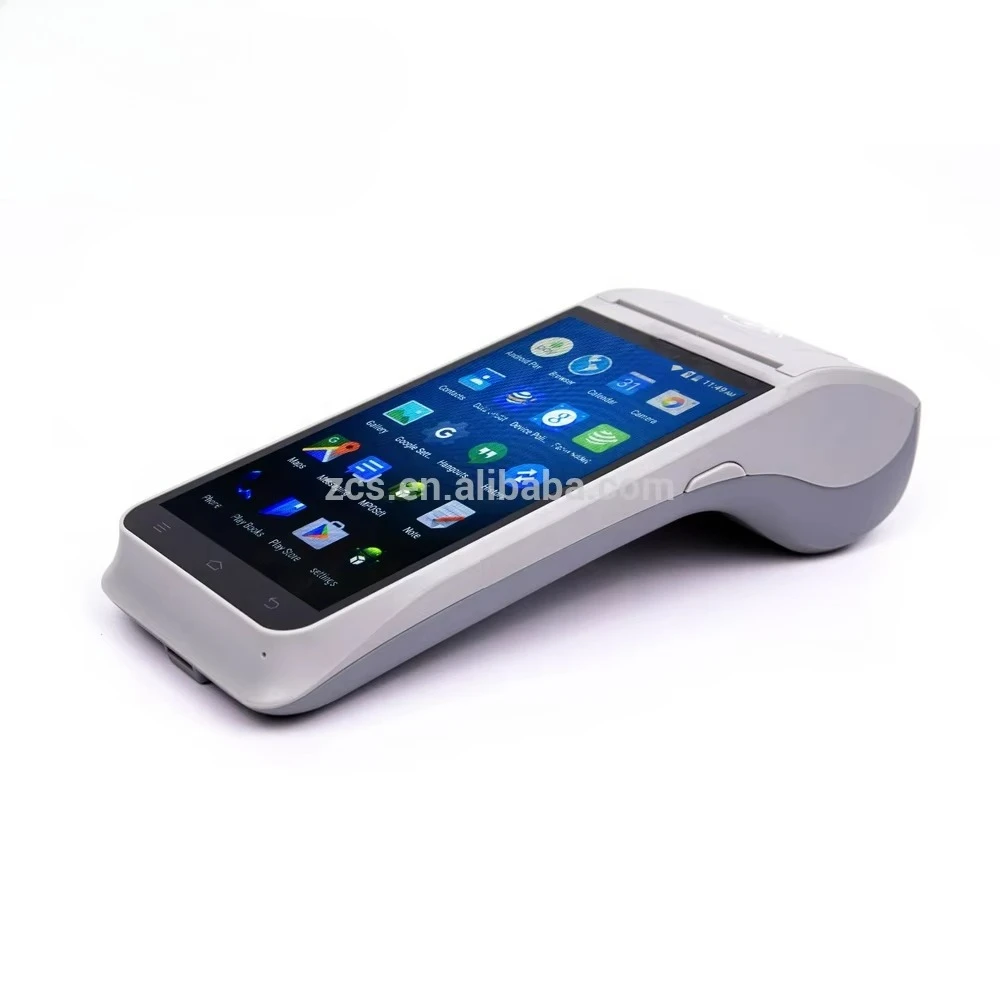 ZCS Z91 4G Mobile Android POS Printer Portable Smart POS With Built-in Printer For Lottery And Ticketing
ZCS Z91 4G Mobile Android POS Printer Portable Smart POS With Built-in Printer For Lottery And Ticketing