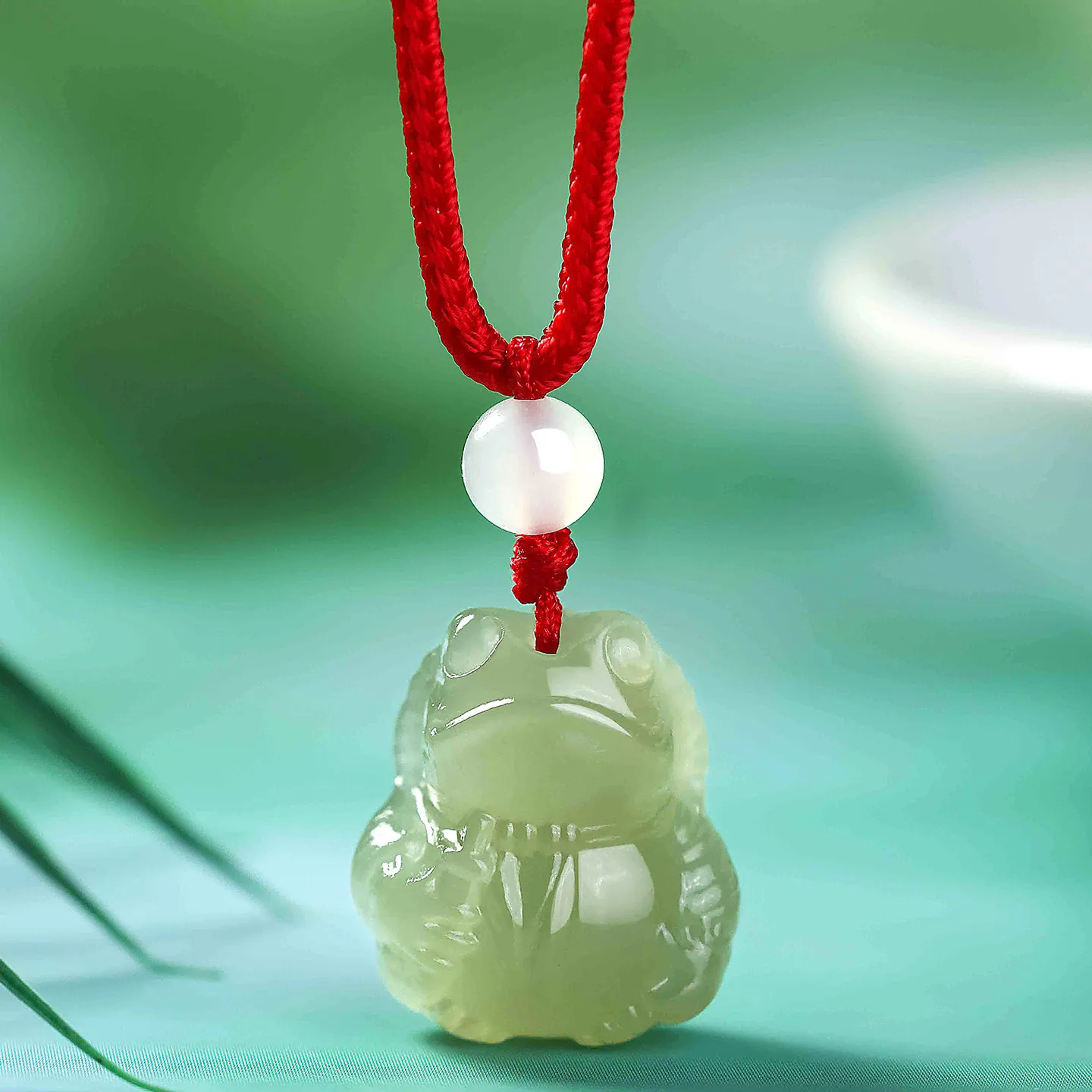 Natural Hetian Jade Frog Pendant Necklace for Men and Women Lucky Toad Mascot 2026 New Style Gifts
Natural Hetian Jade Frog Pendant Necklace for Men and Women Lucky Toad Mascot 2026 New Style Gifts