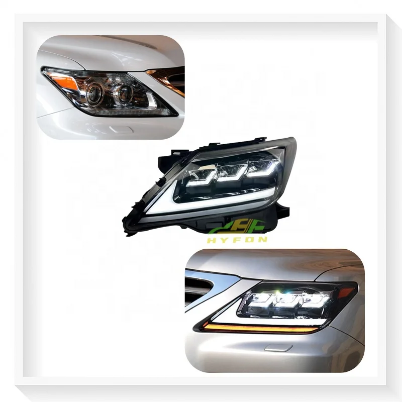BR для Lexus LX570 2007-2015, обновленная новая матричная светодиодная фара с тремя глазами, светодиодные дневные ходовые огни, указатель поворота Plug and Play
BR для Lexus LX570 2007-2015, обновленная новая матричная светодиодная фара с тремя глазами, светодиодные дневные ходовые огни, указатель поворота Plug and Play