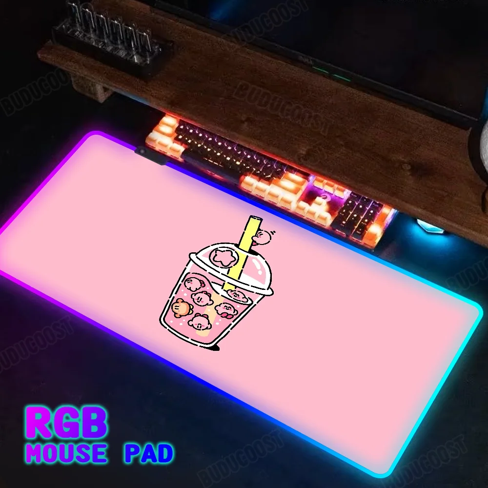 Mouse Mats Xxl Computer Pad Mause Gamer RGB Keyboard Backlight Kawaii Cartoon Kirbys Gaming Mat Pc Accessories Game Diy Large Xl
Mouse Mats Xxl Computer Pad Mause Gamer RGB Keyboard Backlight Kawaii Cartoon Kirbys Gaming Mat Pc Accessories Game Diy Large Xl