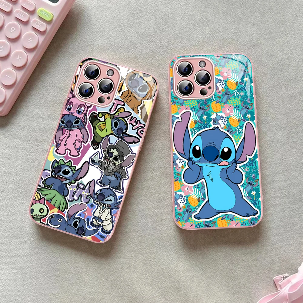 Super Cute Stitch Phone Case Tempered Glass For Iphone 14 13 12 11 Pro Mini XS MAX 14Plus X XS XR Fundas
Super Cute Stitch Phone Case Tempered Glass For Iphone 14 13 12 11 Pro Mini XS MAX 14Plus X XS XR Fundas