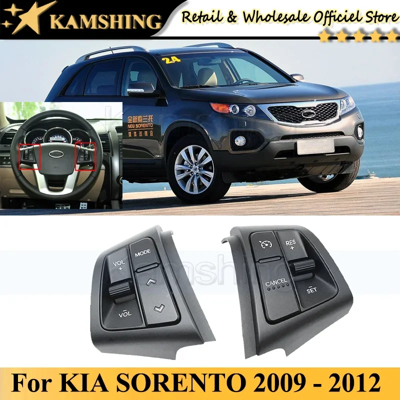 CAPQX Cruise fixed speed button Cruise Control Switch Assy For KIA SORENTO 2009 - 2012 Voice control
CAPQX Cruise fixed speed button Cruise Control Switch Assy For KIA SORENTO 2009 - 2012 Voice control
