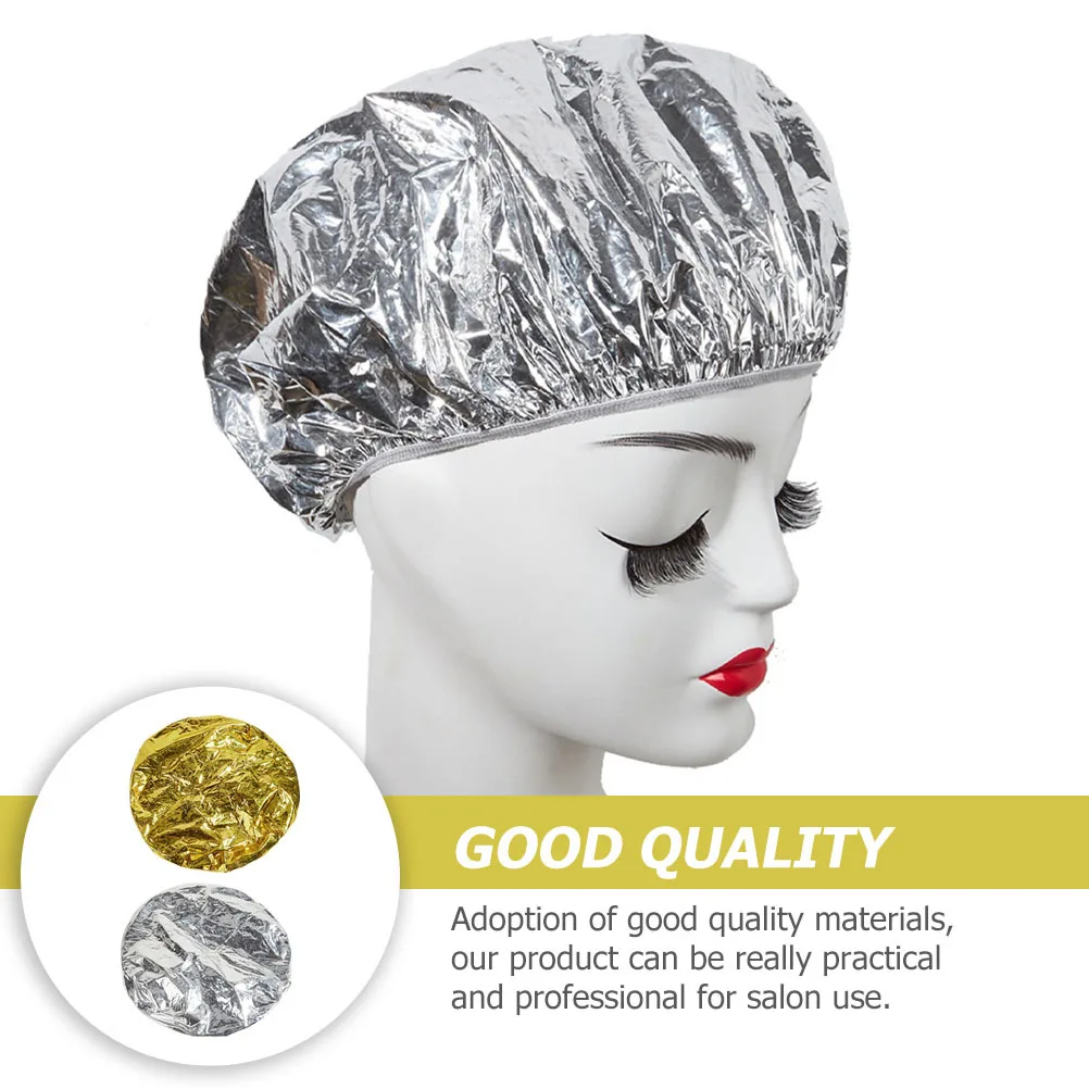 10pcs Tinfoil Hair Caps Aluminum Foil Bath Hoods For Deep Conditioning Heat Thermal Salon Supply Lightweight Elastic Cap
10pcs Tinfoil Hair Caps Aluminum Foil Bath Hoods For Deep Conditioning Heat Thermal Salon Supply Lightweight Elastic Cap