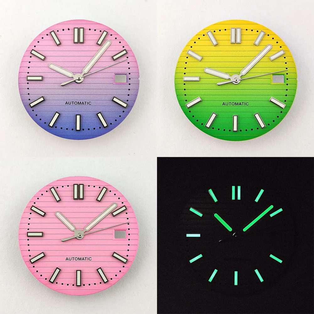 29.8mm Watch Dial NH35 Dial NH36 Colorful Dial High Quality Luminous Dial With Hands NH35 Watch Accessories Fit NH35/36 Movement
29.8mm Watch Dial NH35 Dial NH36 Colorful Dial High Quality Luminous Dial With Hands NH35 Watch Accessories Fit NH35/36 Movement