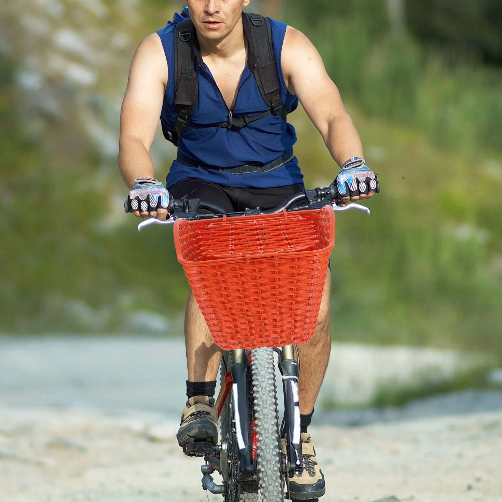 Electric Bike Basket Plastic Waterproof Front Lid Storage Cover for Two-Person Bike Commuting Outdoor Travel Tricycle Basket 
Electric Bike Basket Plastic Waterproof Front Lid Storage Cover for Two-Person Bike Commuting Outdoor Travel Tricycle Basket