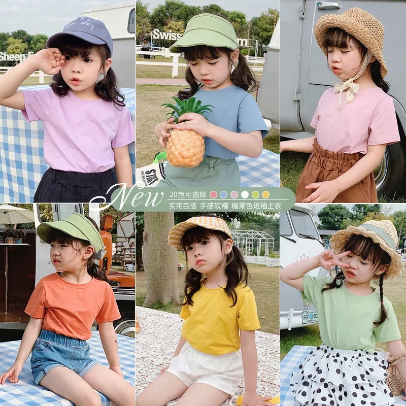 Boys Girls 2024 Summer Solid Color Tops Baby All-match Cotton T-shirt F 2 3 4 5 6 7 8 9 10 Years OLD
Boys Girls 2024 Summer Solid Color Tops Baby All-match Cotton T-shirt F 2 3 4 5 6 7 8 9 10 Years OLD