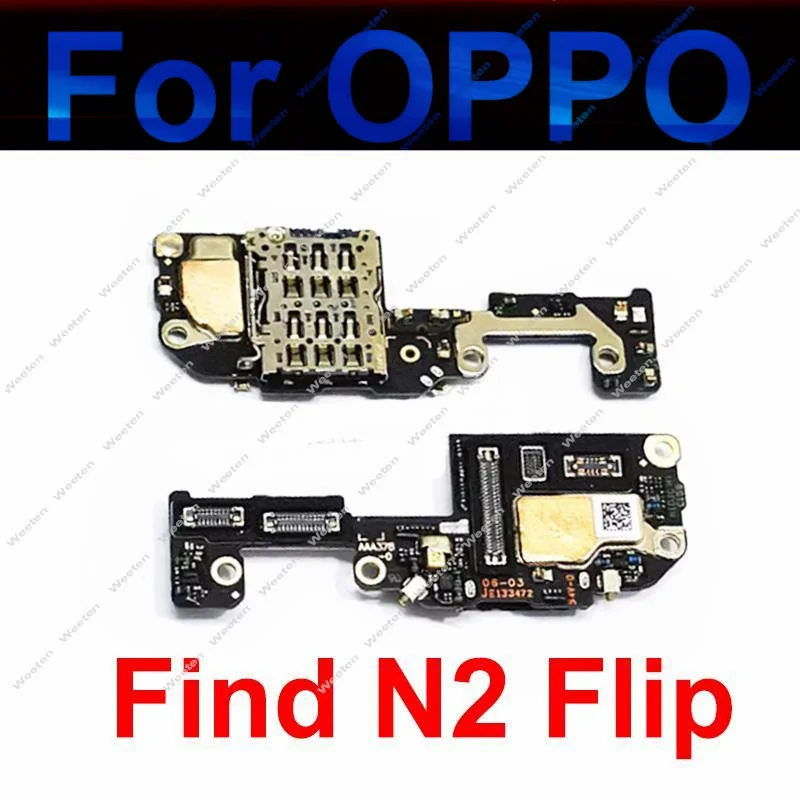 Разъем для SIM-карты для OPPO Find N2 флип-разъем и микрофон детали
Разъем для SIM-карты для OPPO Find N2 флип-разъем и микрофон детали