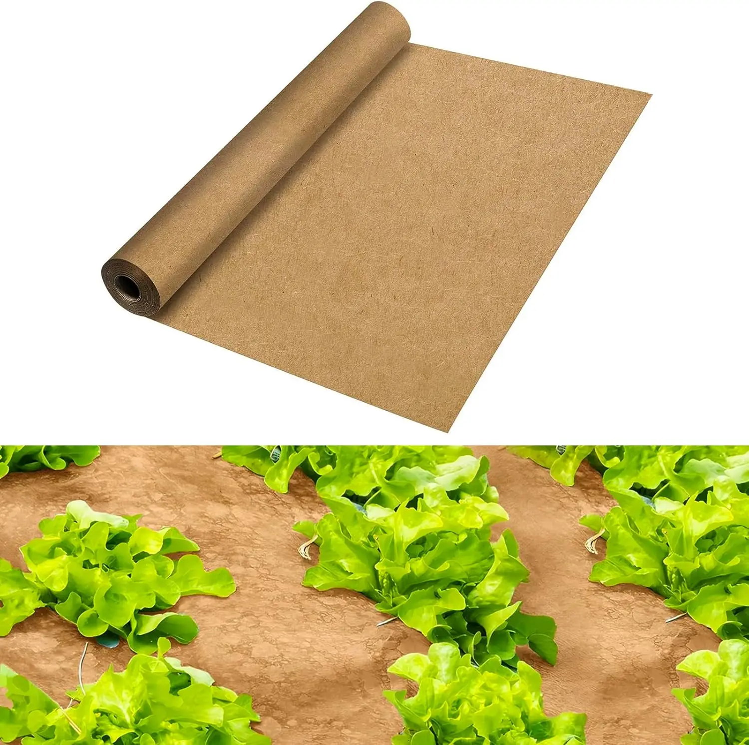 Biodegradable Paper Weed Barrier Roll, Thickened Tear Resistance Garden Weed Barrier Heavy Duty Garden Paper Weed Contro
Biodegradable Paper Weed Barrier Roll, Thickened Tear Resistance Garden Weed Barrier Heavy Duty Garden Paper Weed Contro