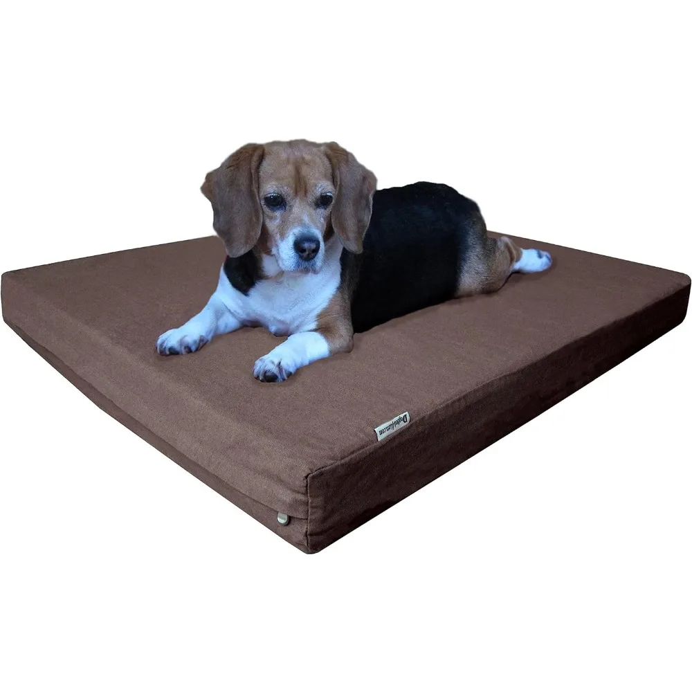 Orthopedic Small Medium Gel Memory Foam Pet Bed with Washable Denim Cover, Waterproof Liner and Extra External Case 35X20X4 Inc
Orthopedic Small Medium Gel Memory Foam Pet Bed with Washable Denim Cover, Waterproof Liner and Extra External Case 35X20X4 Inc