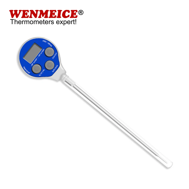 WENMEICE Digital Kitchen Meat Thermometer Waterproof Digital Thermistor Thermometer Frozen Food Thermometer Tools
WENMEICE Digital Kitchen Meat Thermometer Waterproof Digital Thermistor Thermometer Frozen Food Thermometer Tools