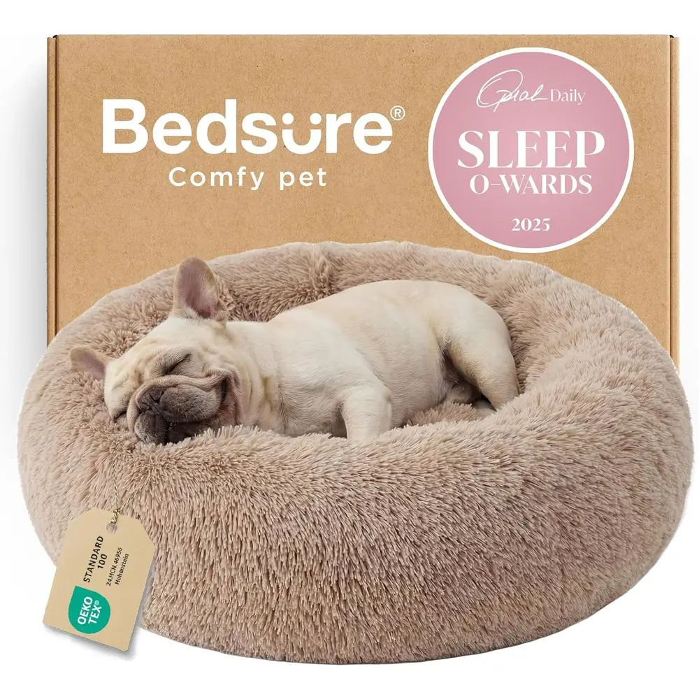 Calming Dog Bed Medium Size Dog - Donut Washable Medium Pet Bed, 30 inches Anti-Slip Round luy Plush aux ur Cat Bed, its up to 4
Calming Dog Bed Medium Size Dog - Donut Washable Medium Pet Bed, 30 inches Anti-Slip Round luy Plush aux ur Cat Bed, its up to 4