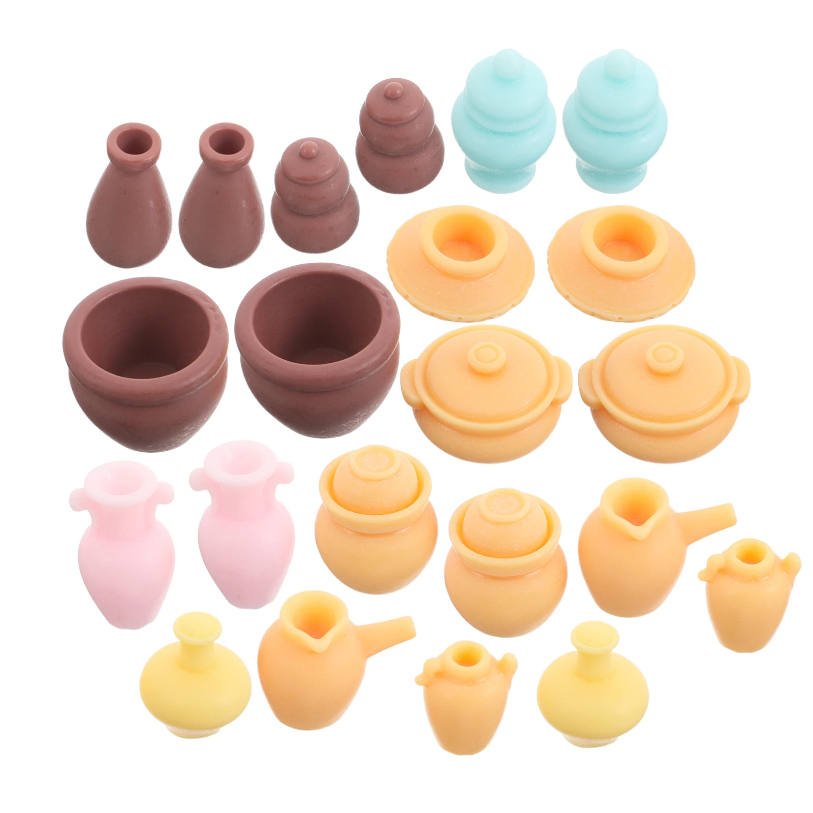 22 Pcs Mini Landscape Decorations Realistic Resin Jars Terrarium Accessories Garden Home Office Study Flair DIY
22 Pcs Mini Landscape Decorations Realistic Resin Jars Terrarium Accessories Garden Home Office Study Flair DIY