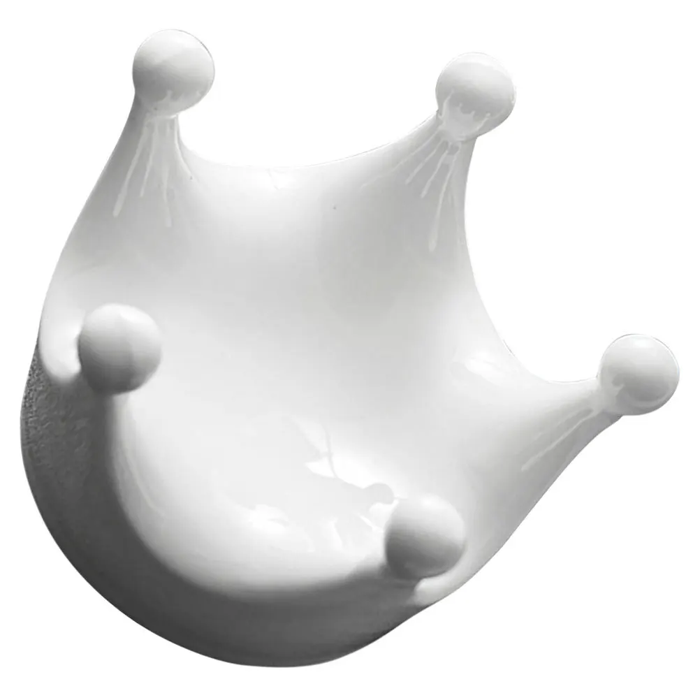 Ceramic Snack Serving Tray Crown Shape Plate Wear Resistant Tableware for Dessert Shops Restaurants Party
Ceramic Snack Serving Tray Crown Shape Plate Wear Resistant Tableware for Dessert Shops Restaurants Party