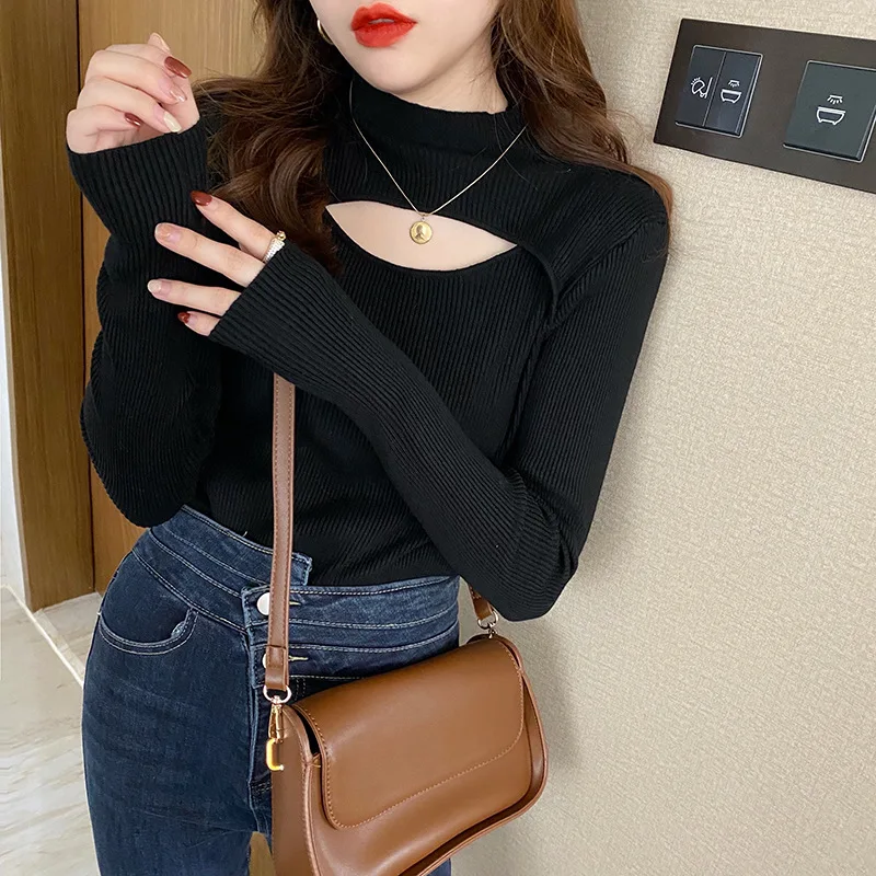 2025 Autumn Winter Sexy Hollow Out Women Sweaters Slim Vintage Solid Color Female Casual Pullover Knitted Women Sweater Tops
2025 Autumn Winter Sexy Hollow Out Women Sweaters Slim Vintage Solid Color Female Casual Pullover Knitted Women Sweater Tops