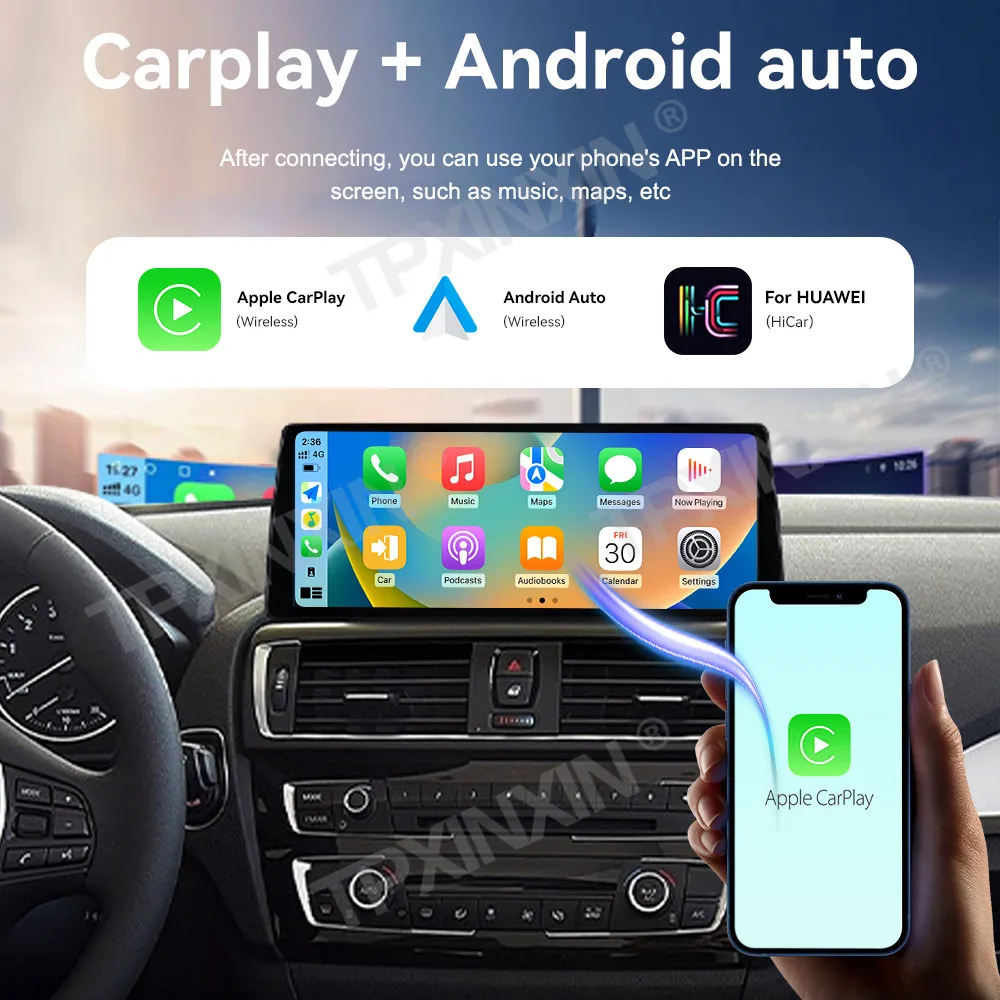 Qualcomm Android Auto Multimedia Stereo For BMW 1 2 Series F20 F21 2012~2017 GPS Navigation Radio Audio Voice control Head Unit
Qualcomm Android Auto Multimedia Stereo For BMW 1 2 Series F20 F21 2012~2017 GPS Navigation Radio Audio Voice control Head Unit
