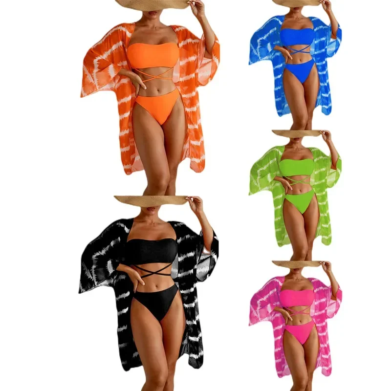 2023 New Bikini Beach Skirt Tunics for Beach Cover Up Swimsuit Women Ruffle Biquini Bathing Suit Summer Beach Wear Swimsuit
2023 New Bikini Beach Skirt Tunics for Beach Cover Up Swimsuit Women Ruffle Biquini Bathing Suit Summer Beach Wear Swimsuit