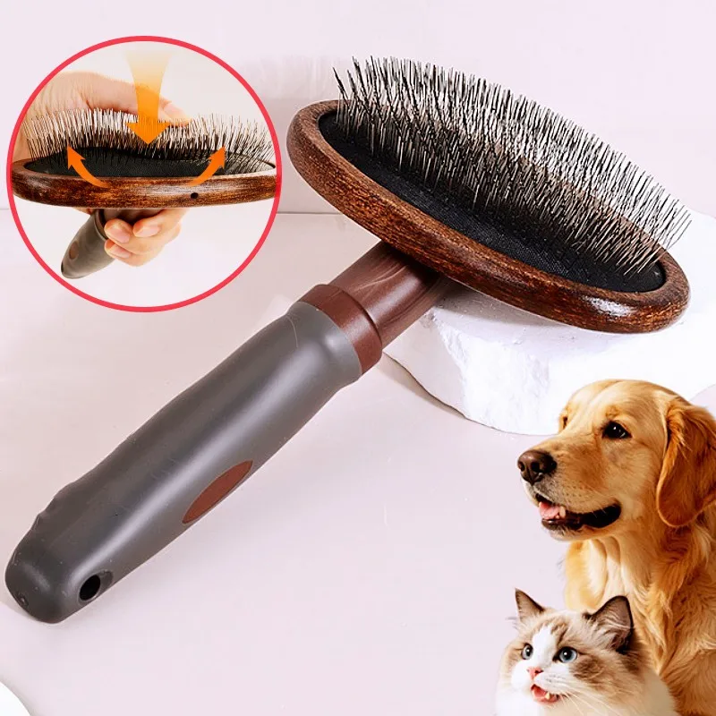 Dog Comb Wooden Dogs Brush Comfortable Handle Dogs Comb Massage Cat Brush Dog Grooming Brush Pet Hair Remover Combs Pet Products
Dog Comb Wooden Dogs Brush Comfortable Handle Dogs Comb Massage Cat Brush Dog Grooming Brush Pet Hair Remover Combs Pet Products