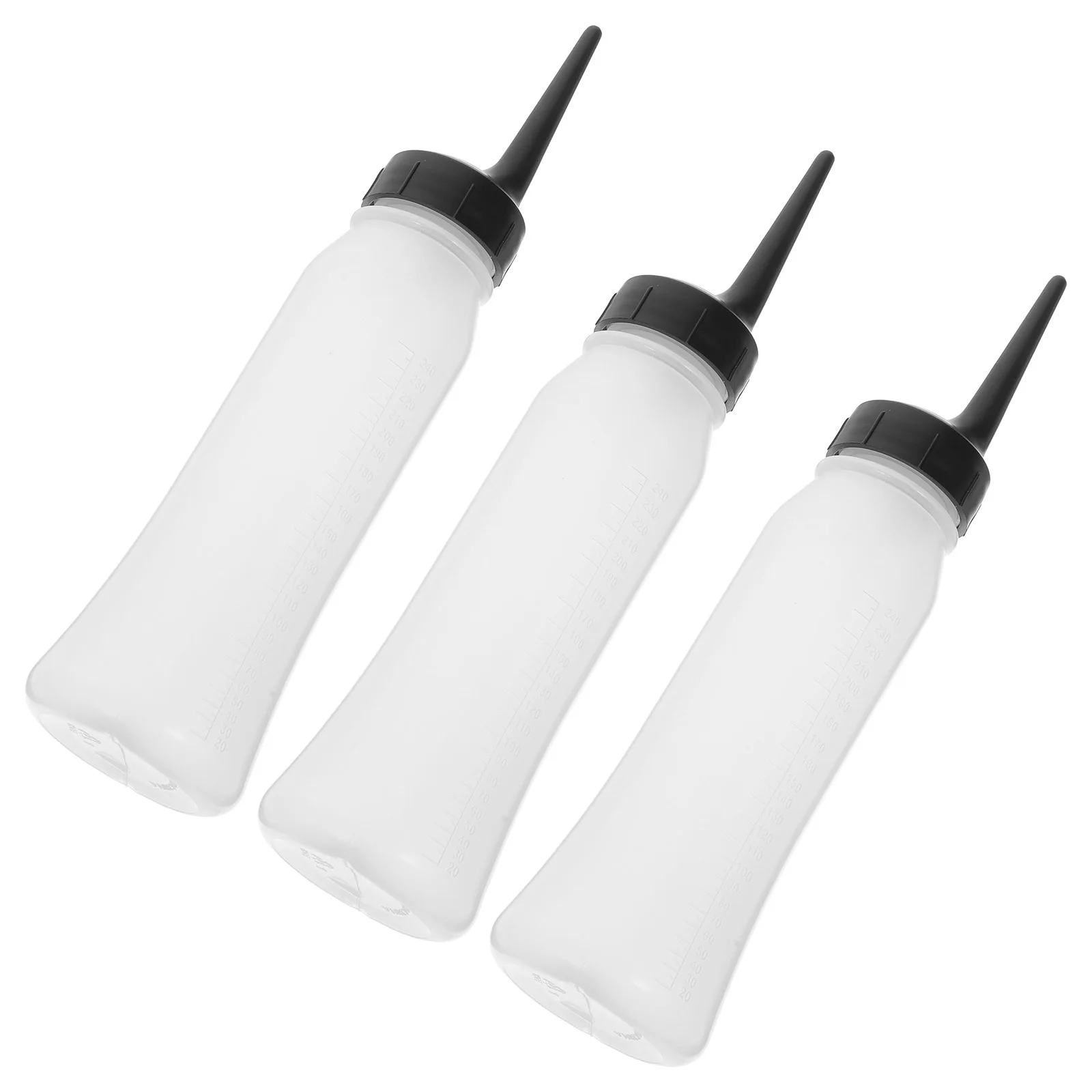 Набор из 3 многоразовых флаконов-аппликаторов для краски для волос с градуировкой, легко сжимаемых, для салонов красоты, шампуней, кондиционеров и краски для волос
Набор из 3 многоразовых флаконов-аппликаторов для краски для волос с градуировкой, легко сжимаемых, для салонов красоты, шампуней, кондиционеров и краски для волос