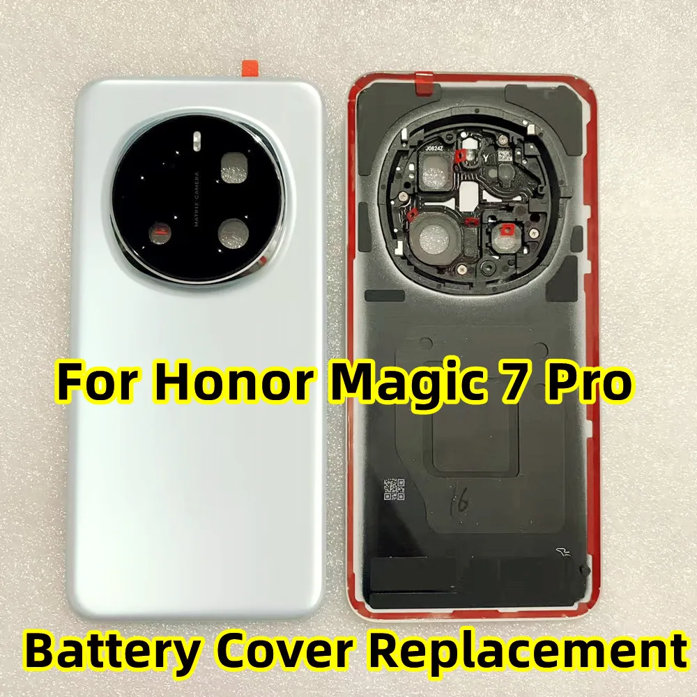 Repair Back Cover For Honor Magic 7 Pro 5G Rear Battery Glass Door Case Housing + Lens Frame PTP-N49 PTP-AN10 Global Replacement
Repair Back Cover For Honor Magic 7 Pro 5G Rear Battery Glass Door Case Housing + Lens Frame PTP-N49 PTP-AN10 Global Replacement