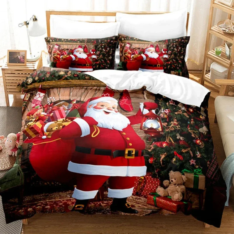 WASART Christmas quilt cover with pillowcase 3pcs 220x240 luxury bedding set duvet cover twin full queen king size bedroom decor
WASART Christmas quilt cover with pillowcase 3pcs 220x240 luxury bedding set duvet cover twin full queen king size bedroom decor